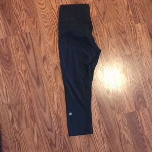Lululemon fast and free crop running leggings